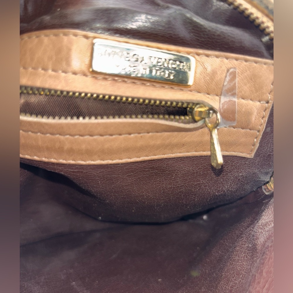 Vintage 1980's Bottega Veneta Intrecciato Leather Drawstring Bag​​ - Picture 11 of 14